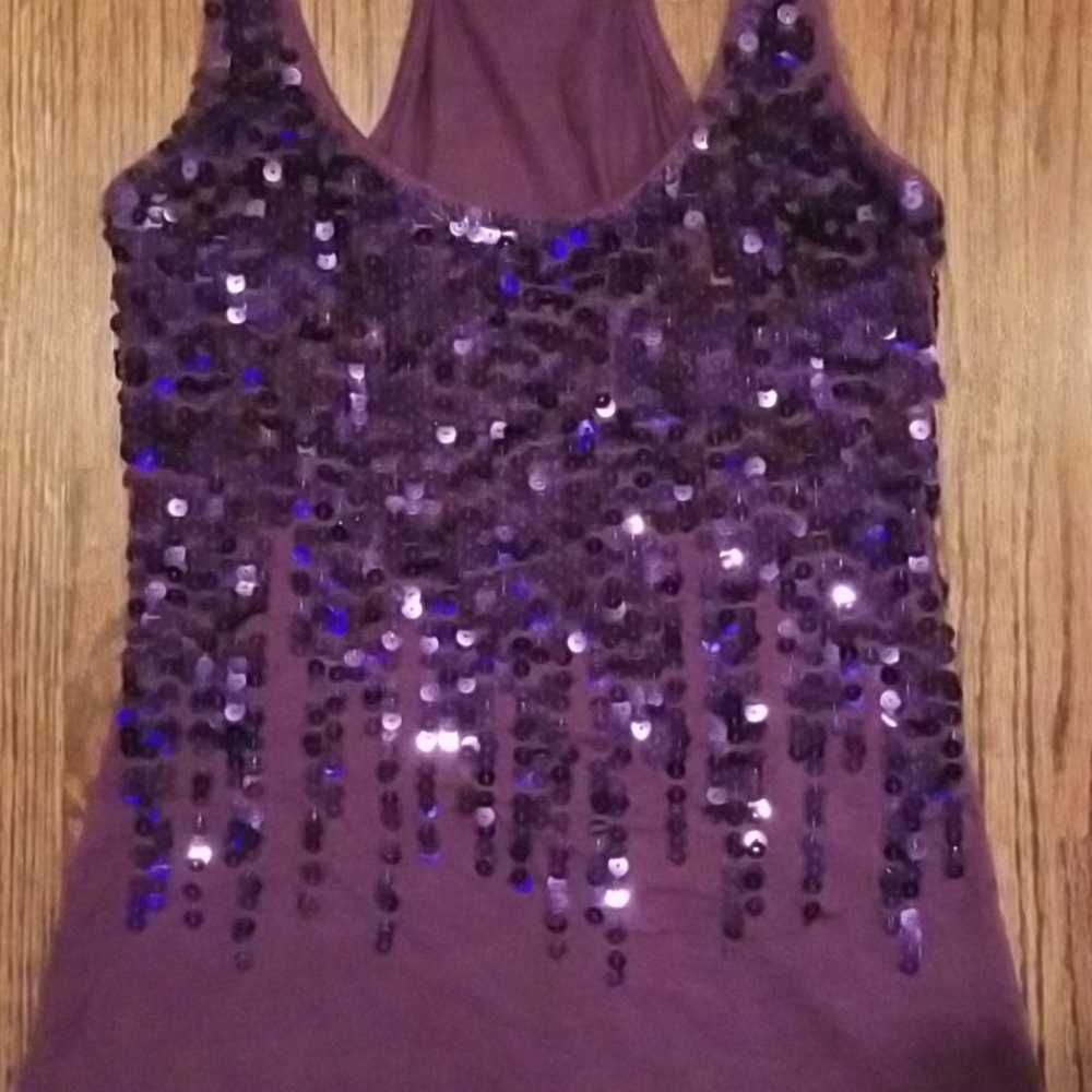 💜Sequin Shower Tank💜 - Picture 7 of 7